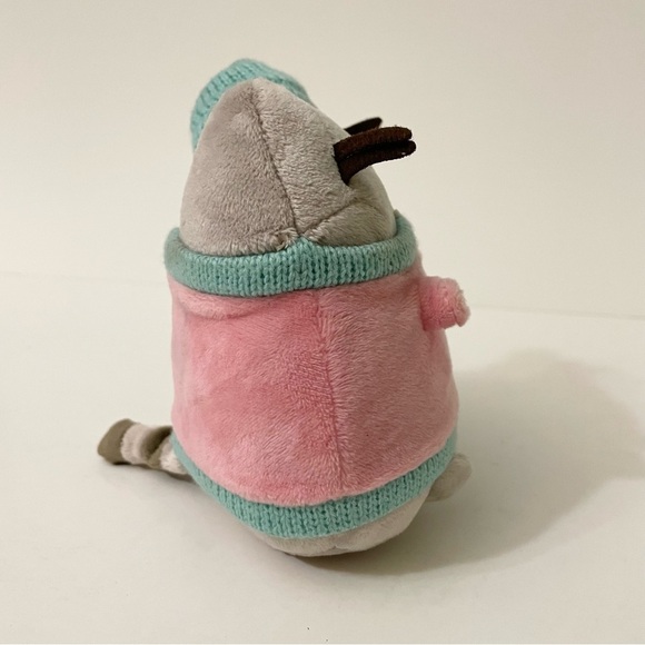 Pusheen Plush Cat Lot of 2 10th Anniversary Pizza and Winter Sweater Cat - Picture 6 of 15